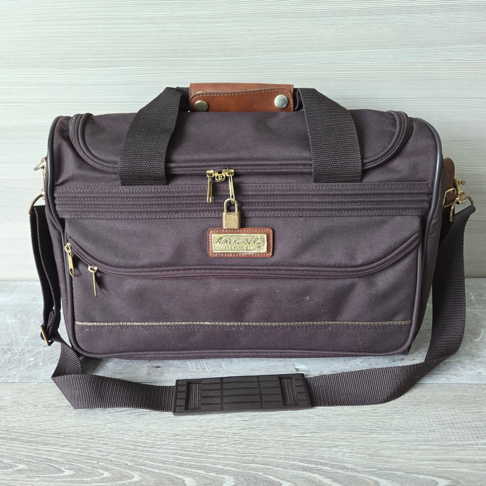 Ricardo Beverly Hills Air Cruiser II Duffel‎ Bag Unisex Brown Canvas Travel Bag